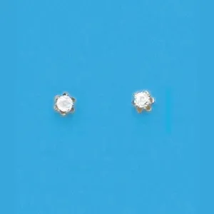 .01 TW Diamond Earrings (3mm Set)