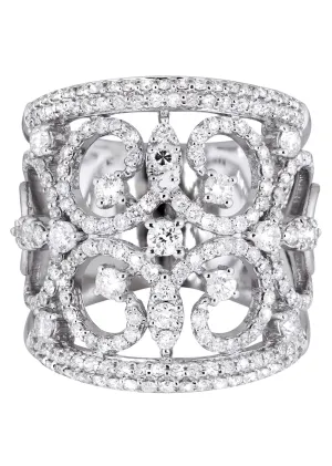 14K Ladies Diamond Cocktail Ring | 1.78 Carats | 9.47 Grams