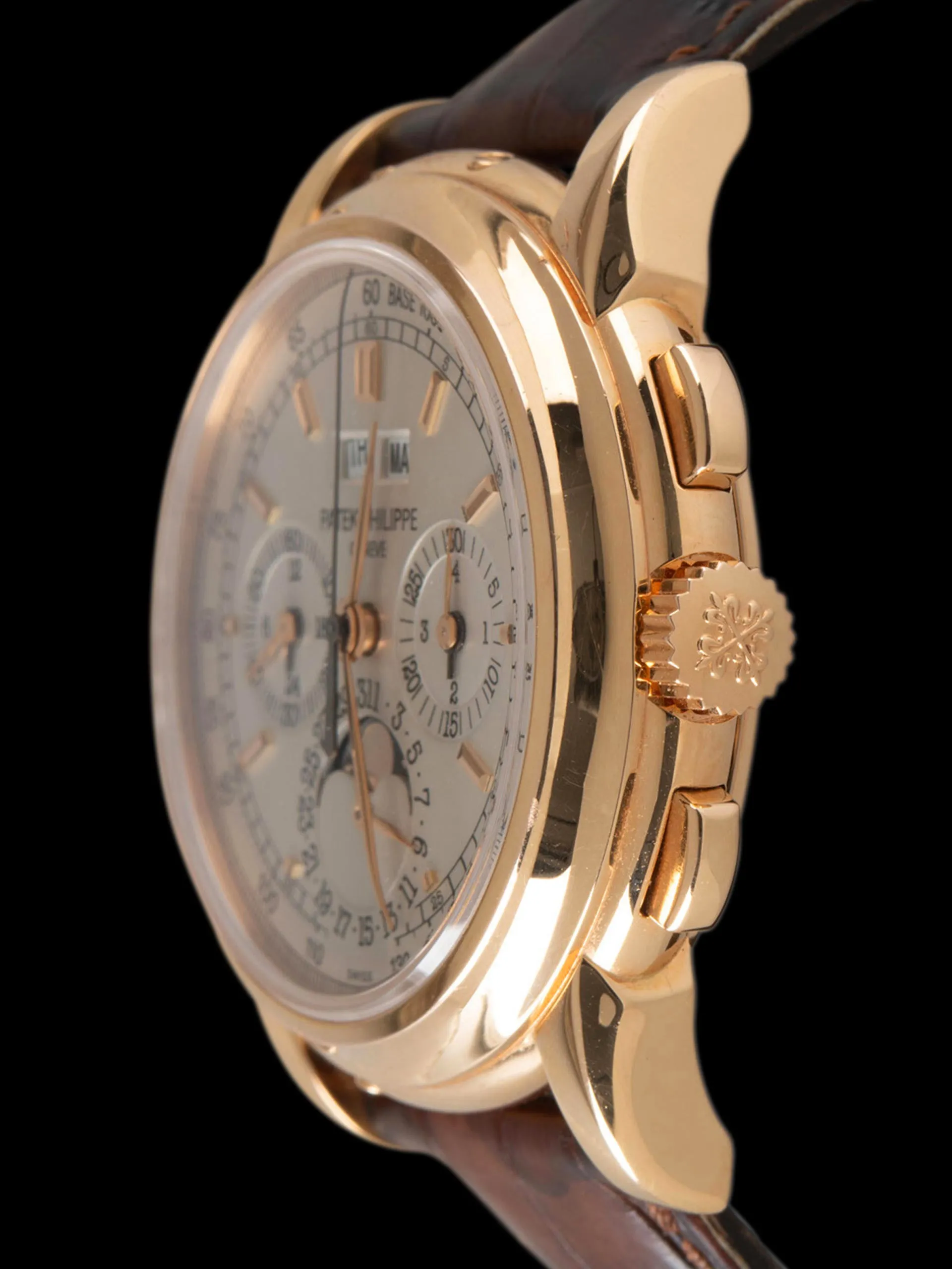 2000s Patek Philippe Perpetual Calendar Moonphase Chronograph (Ref. 5970R) 18K RG W/ Box