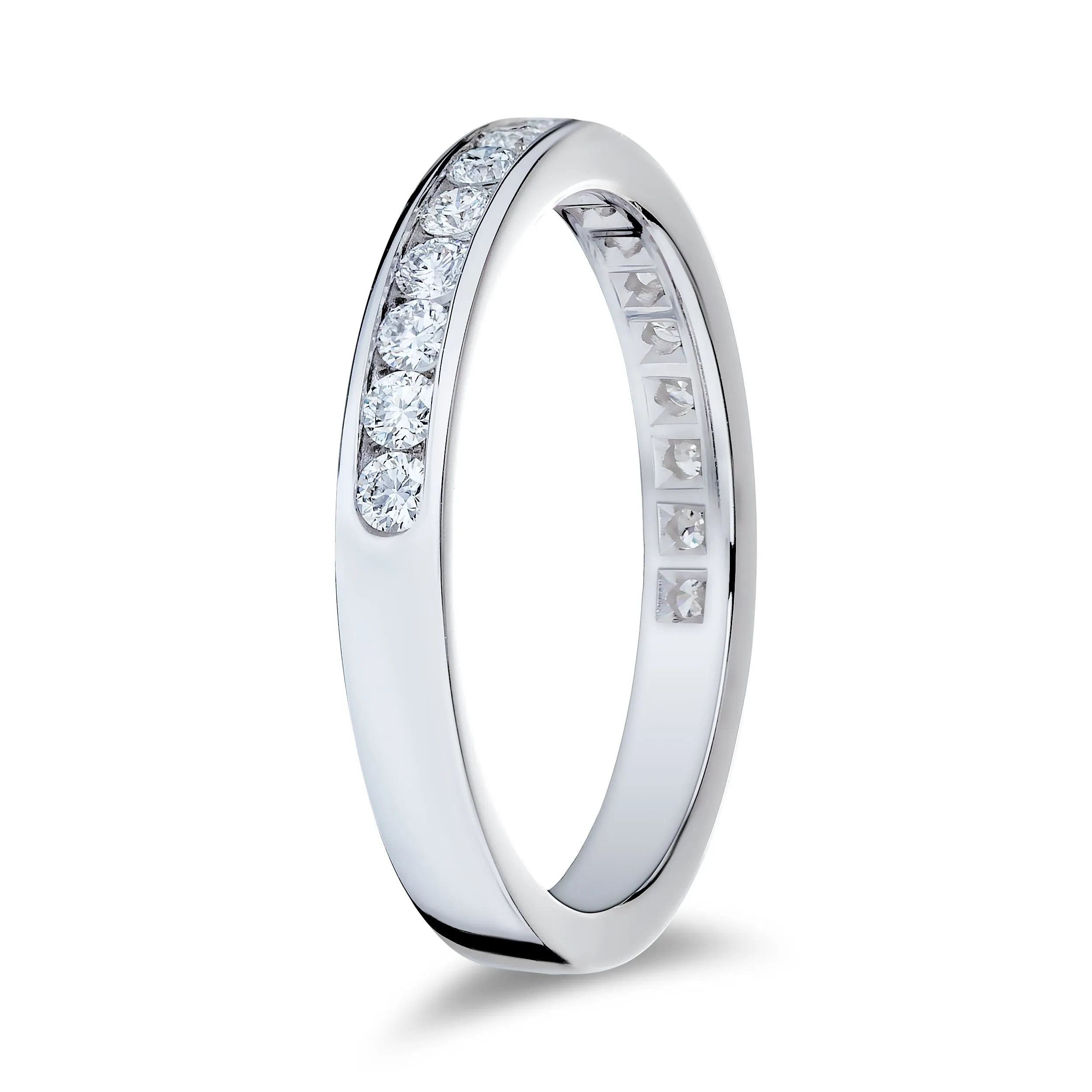 .47ctw Diamond Platinum Band