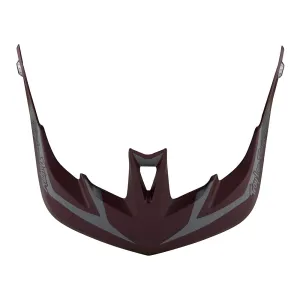 A3 Visor Jade Burgundy