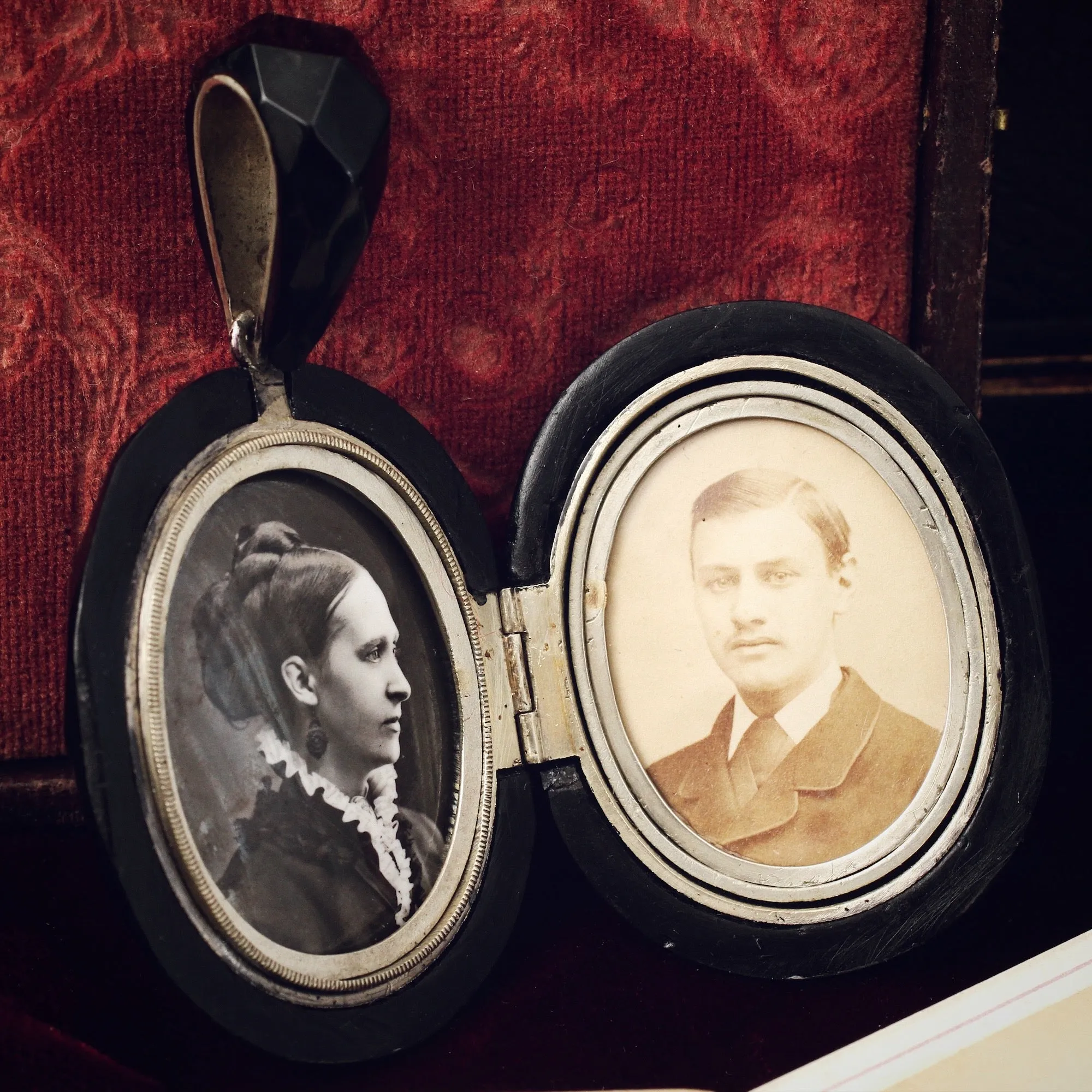 An Impressive Victorian Whitby Jet Locket