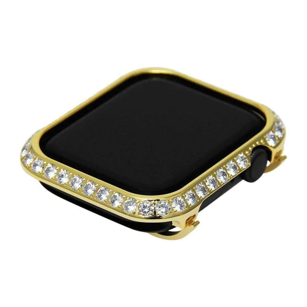 Apple Watch Bezel case Cover, Rhinestone Crystal Big Diamond Jewelry Series 4, 40mm, 44mm