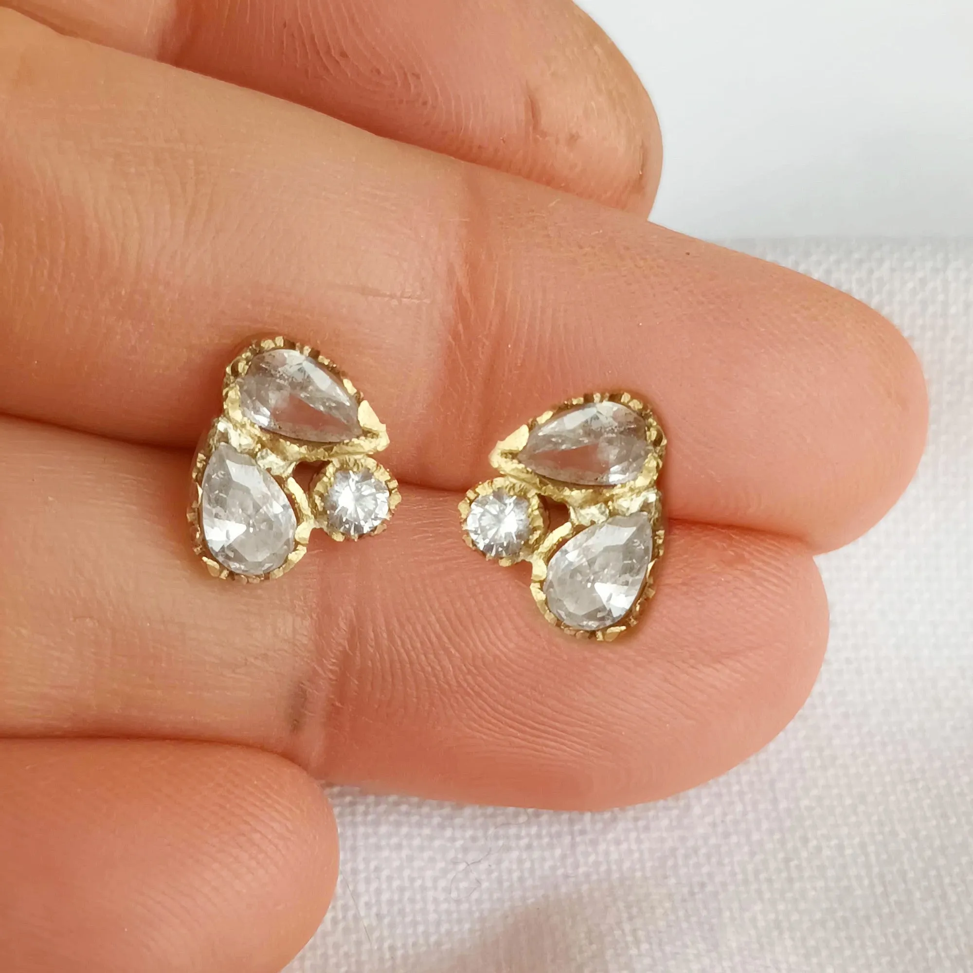 Ara Diamond Stud Earrings