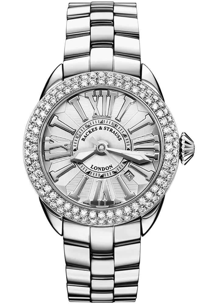 Backes & Strauss - Piccadilly 40 Diamond Automatic | PC40MAD2RSP.ST.WWR.SS