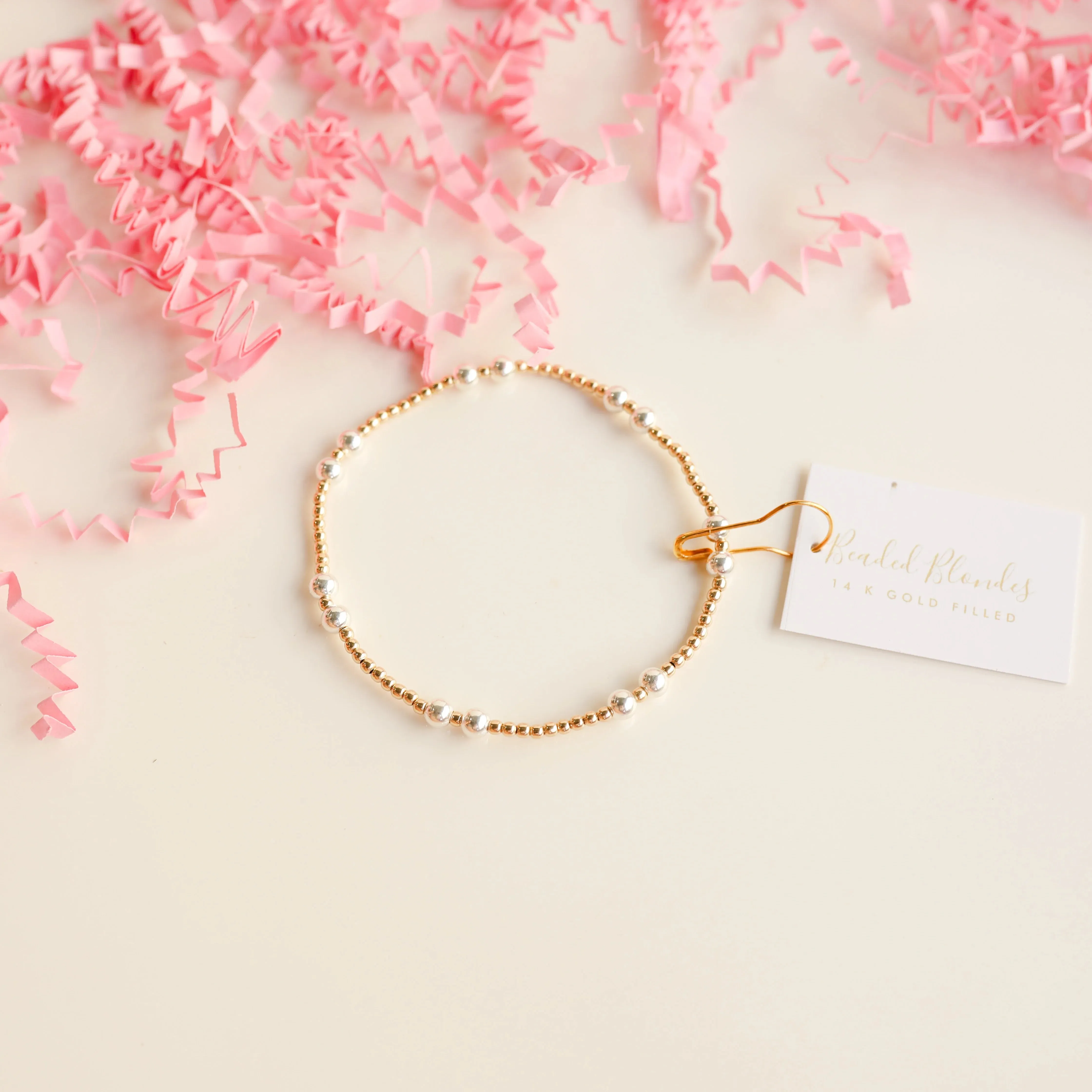 Beaded Blondes | Bethani Bracelet in Mixed Metals