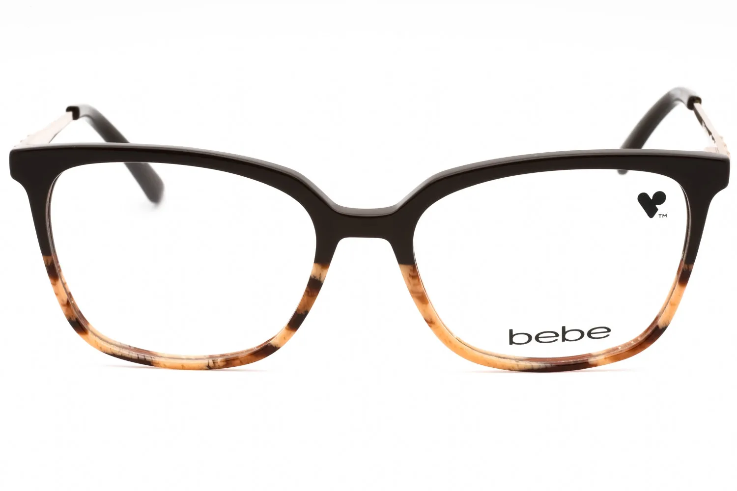 Bebe BB5197 Eyeglasses TOPAZ ANIMAL/Clear demo lens Women's