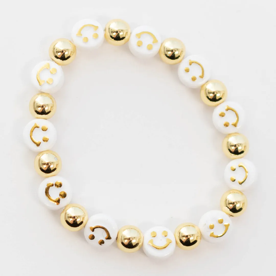 Big Smiles Bracelet, White