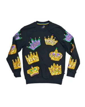 Black Crown Sweatshirt