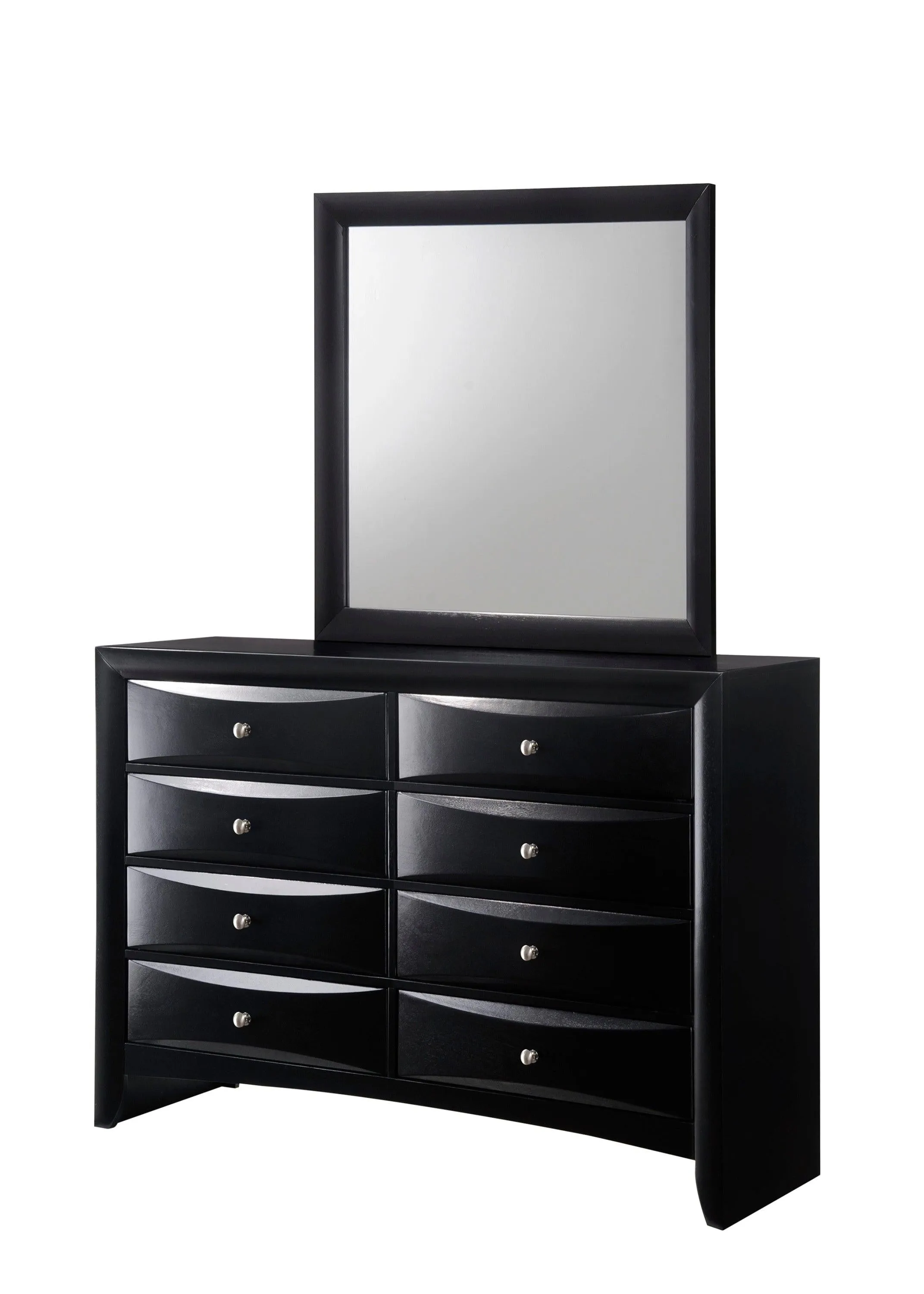 BLACK EMILY BEDROOM MIRROR