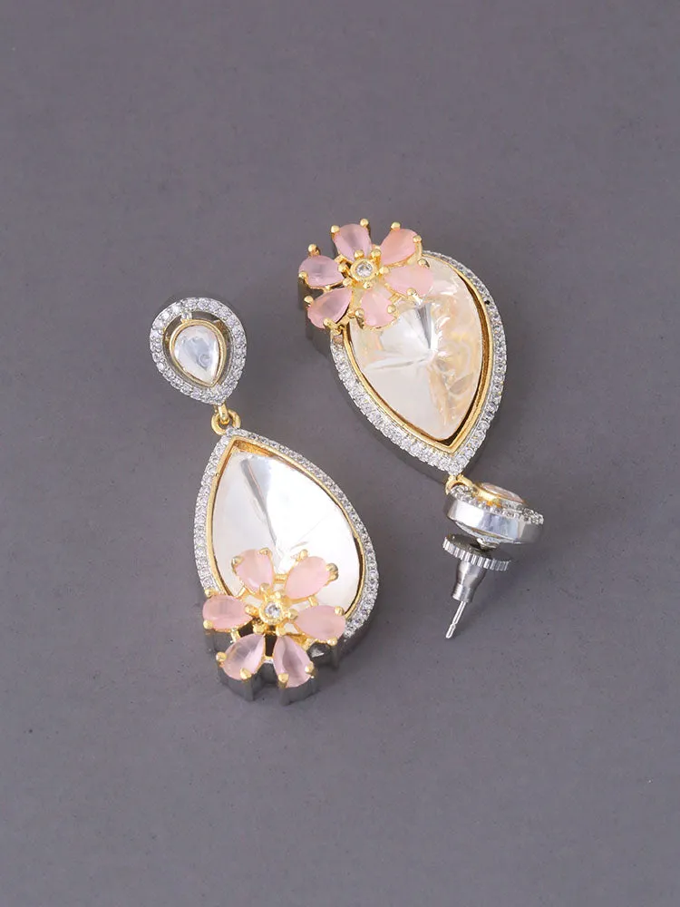 Blush Milenka Zirconia Danglers