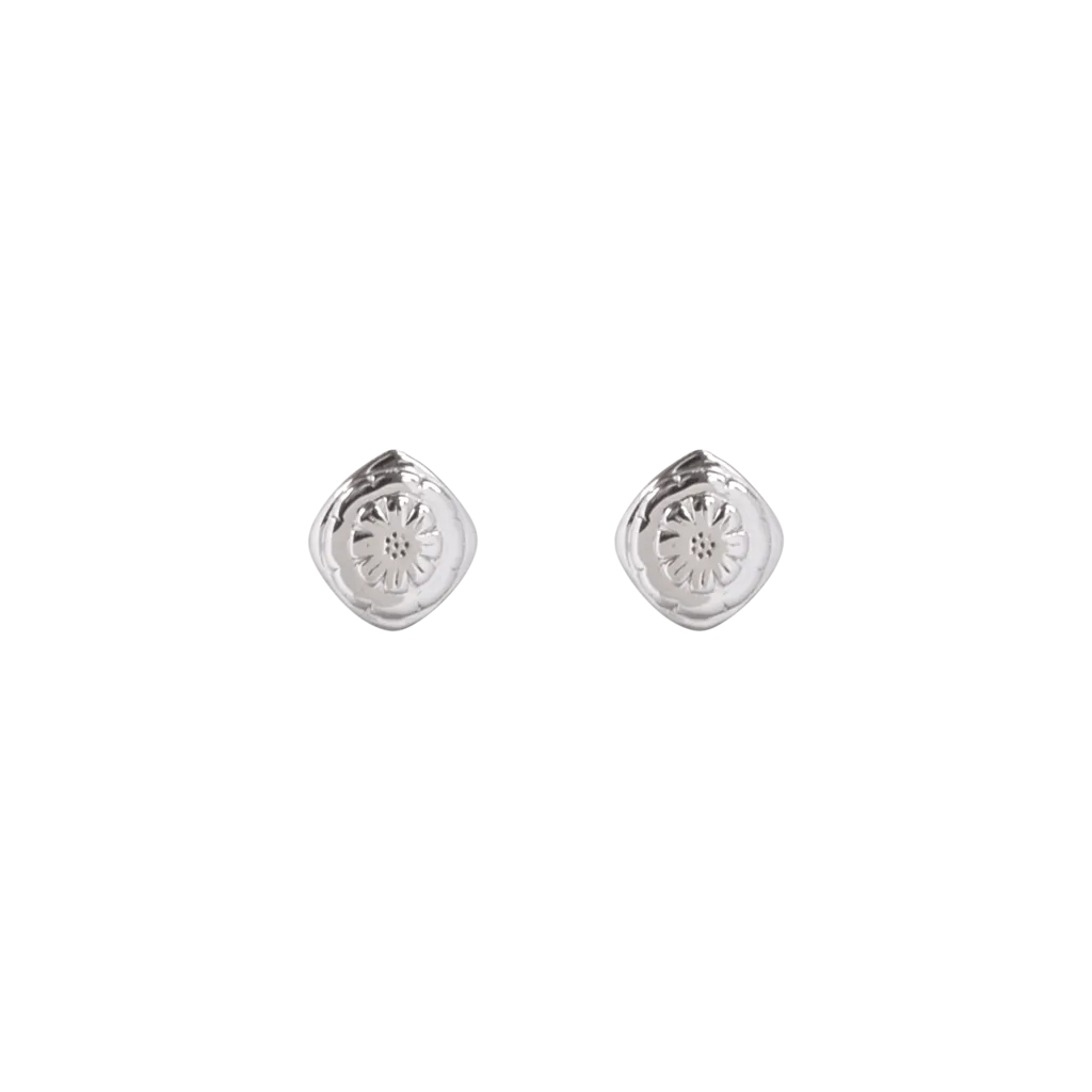 Boh Runga - Mini Marigold Studs Sterling Silver