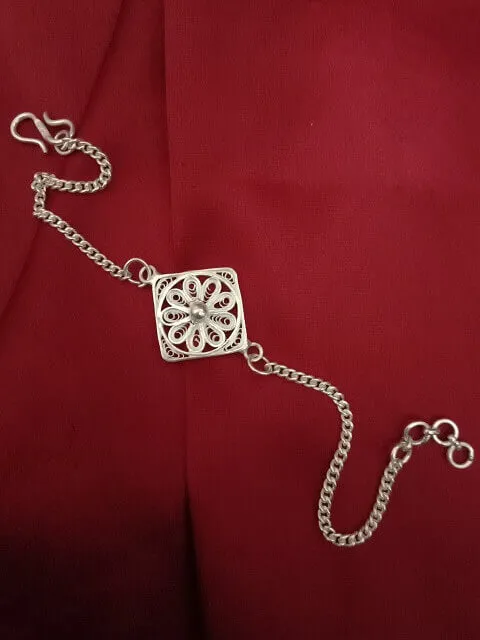 Chowkor Silver Bracelet