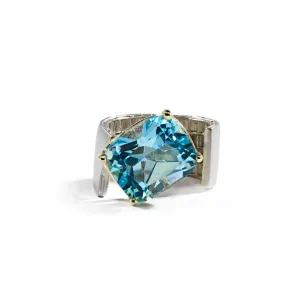 Creo Blue Topaz Ring