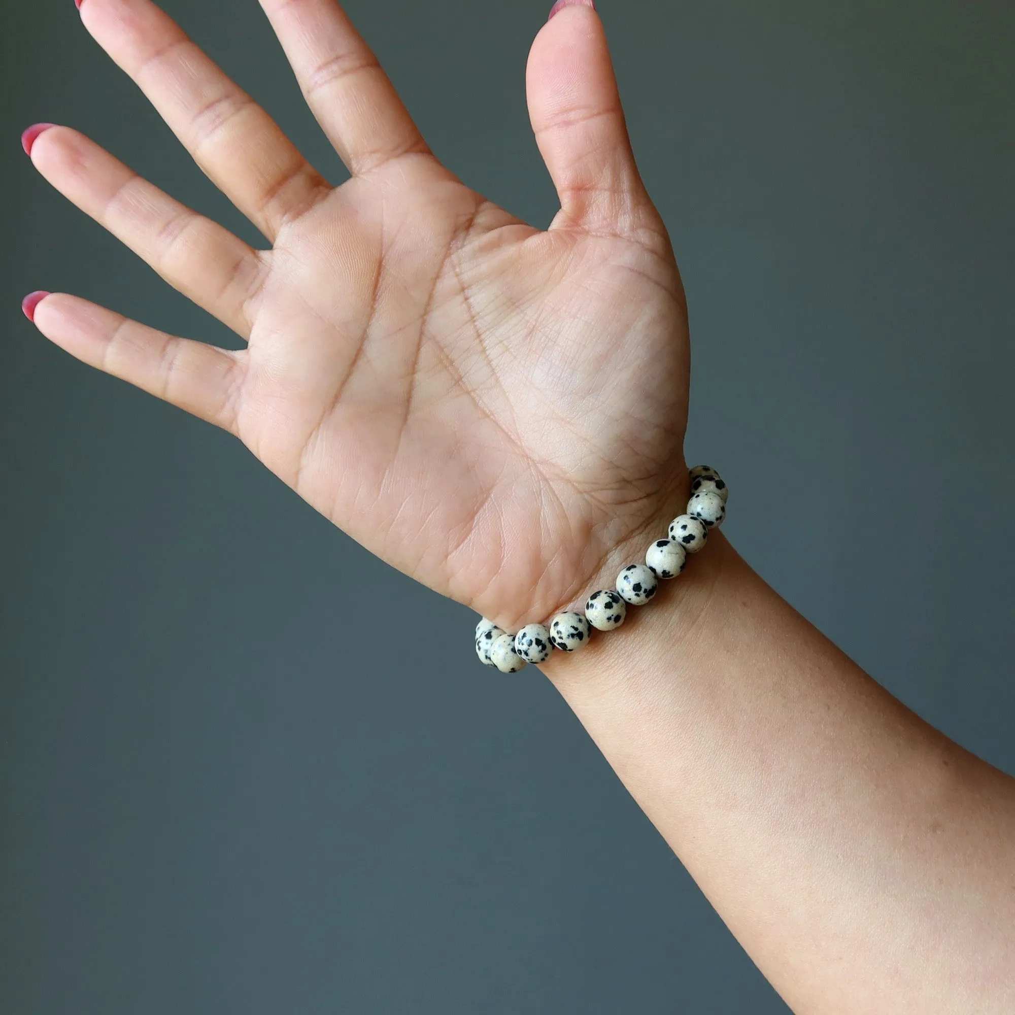 Dalmatian Jasper Bracelet Good Spot