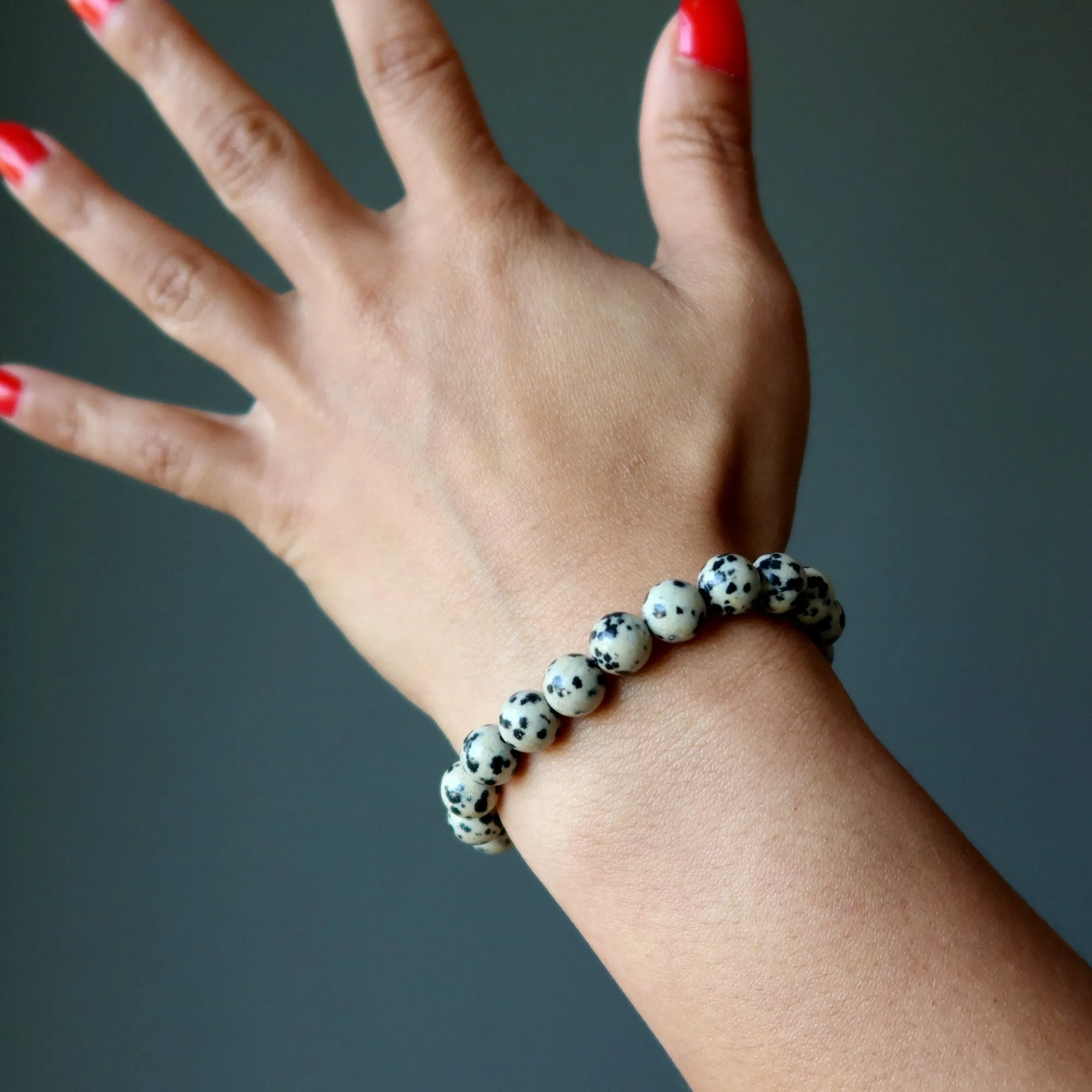 Dalmatian Jasper Bracelet Good Spot