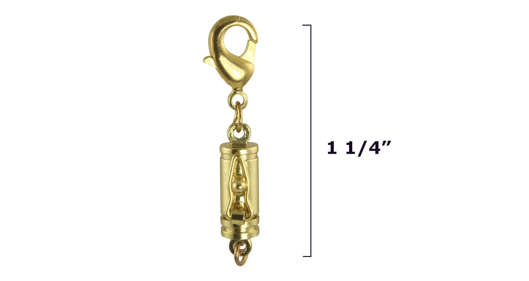 Designer Gold Magnet Jewelry Safety Extender