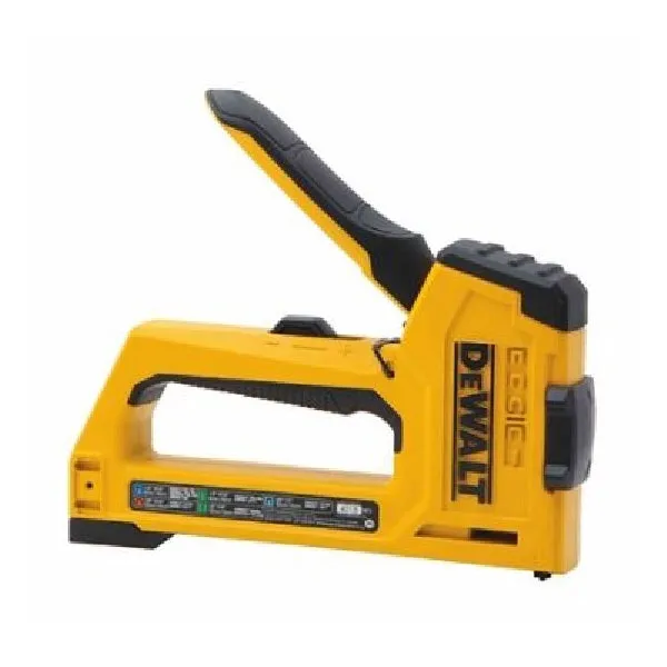 DeWALT DWHTTR510 5-in-1 Multi-Tacker, 1000 Magazine, Round Crown, Flat Crown, Narrow Flat Crown Staple, 1/2 in W Crown