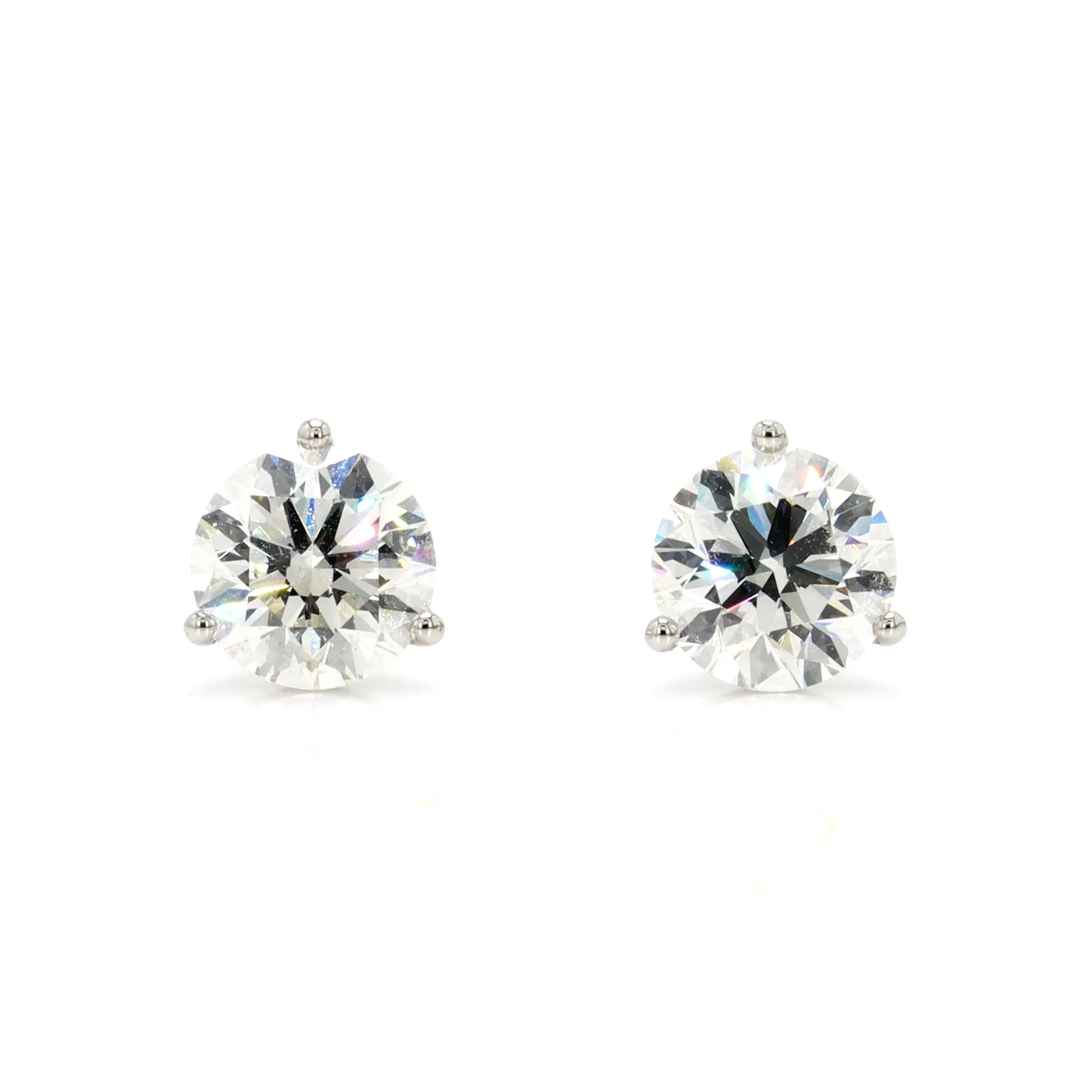 Diamond Martini Studs