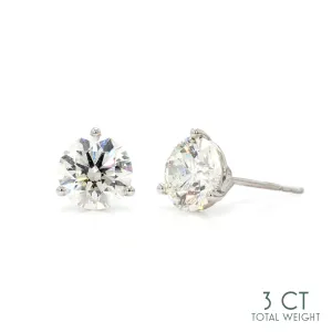 Diamond Martini Studs