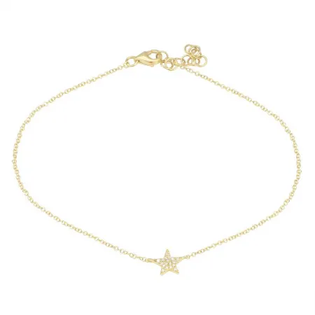 Diamond Star Anklet