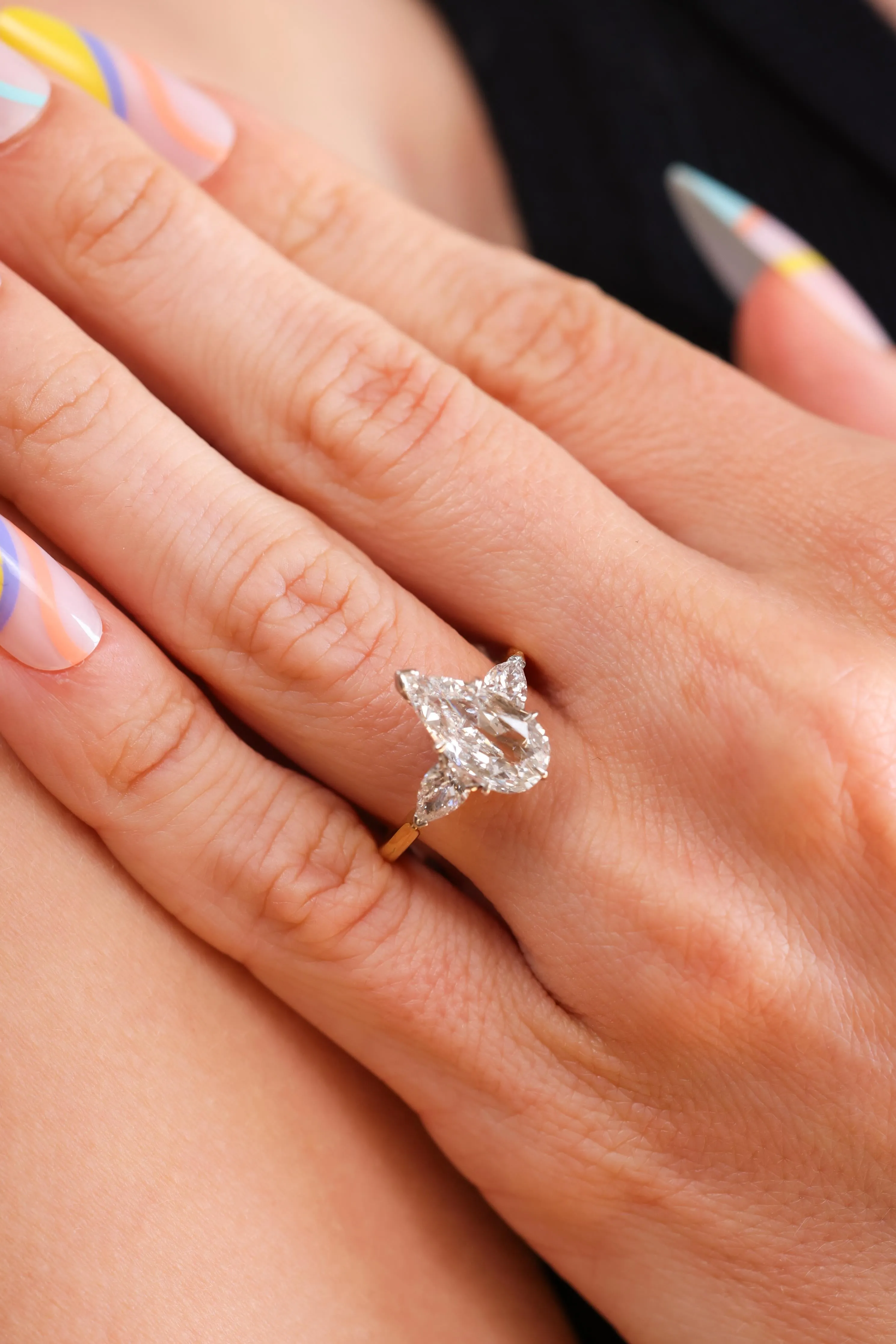 Diamond Three-Stone Ring