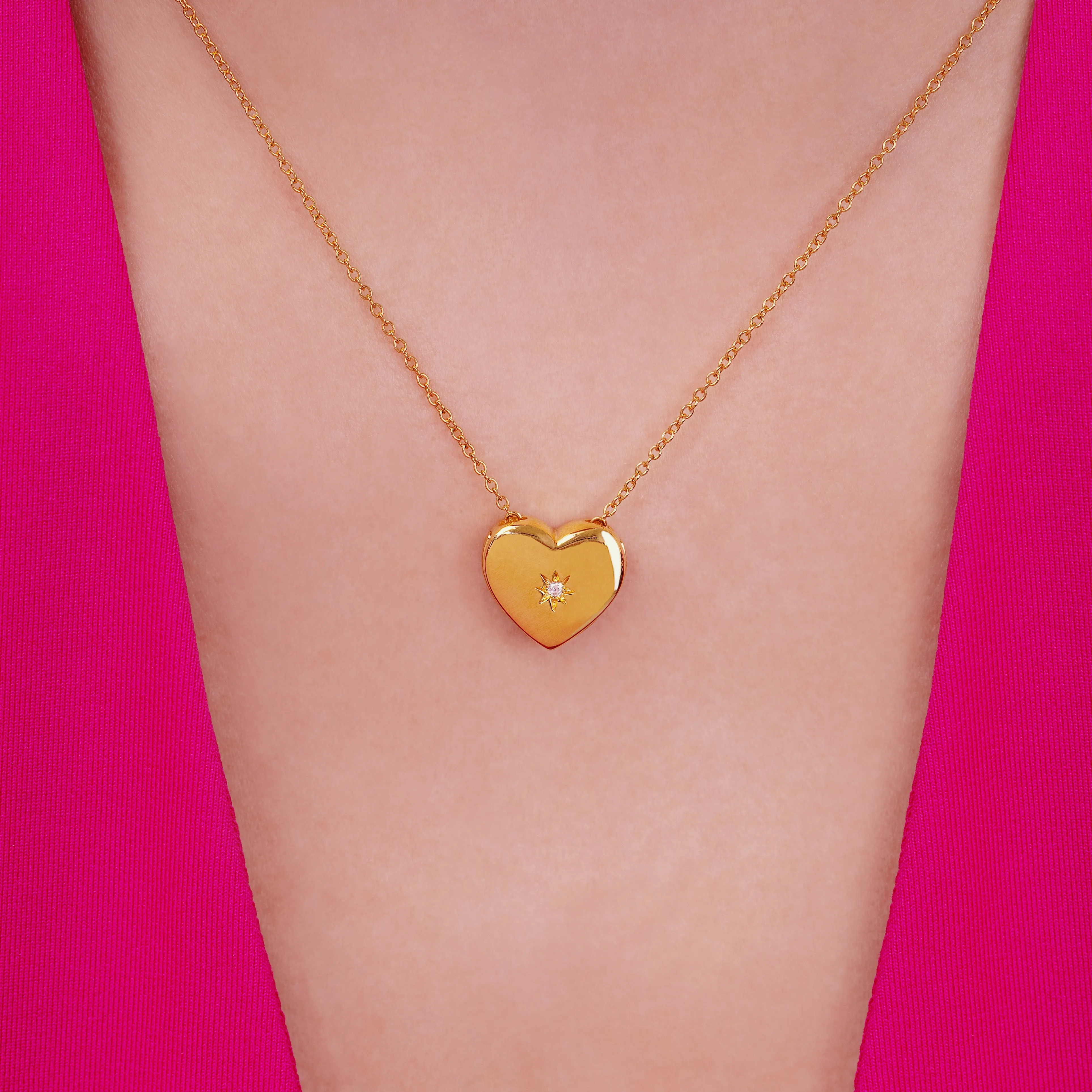 Double Love Heart Necklace