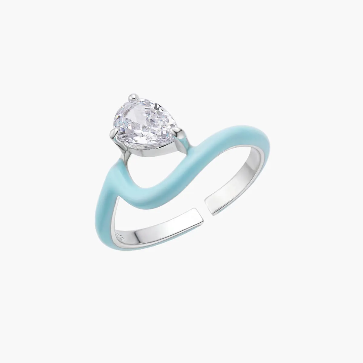 Enamel Perle Ring