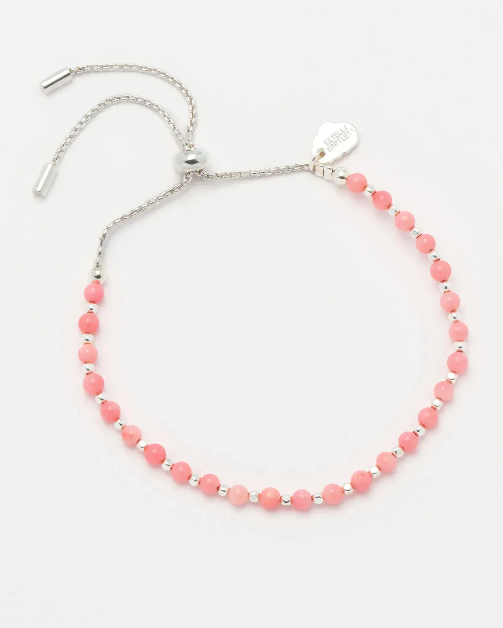 Gemstone Amelia Bracelet - Coral Agate