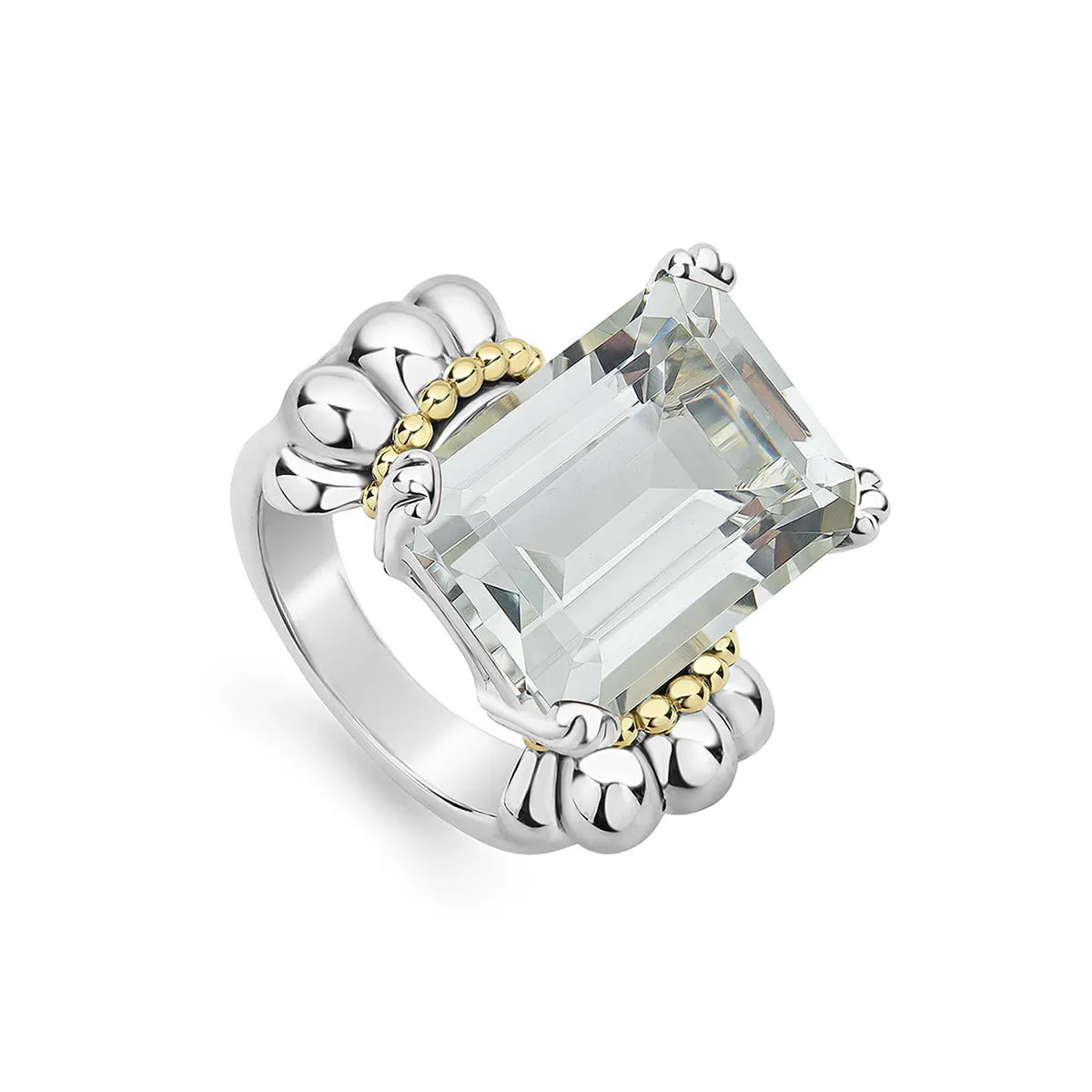 Glacier White Topaz Ring