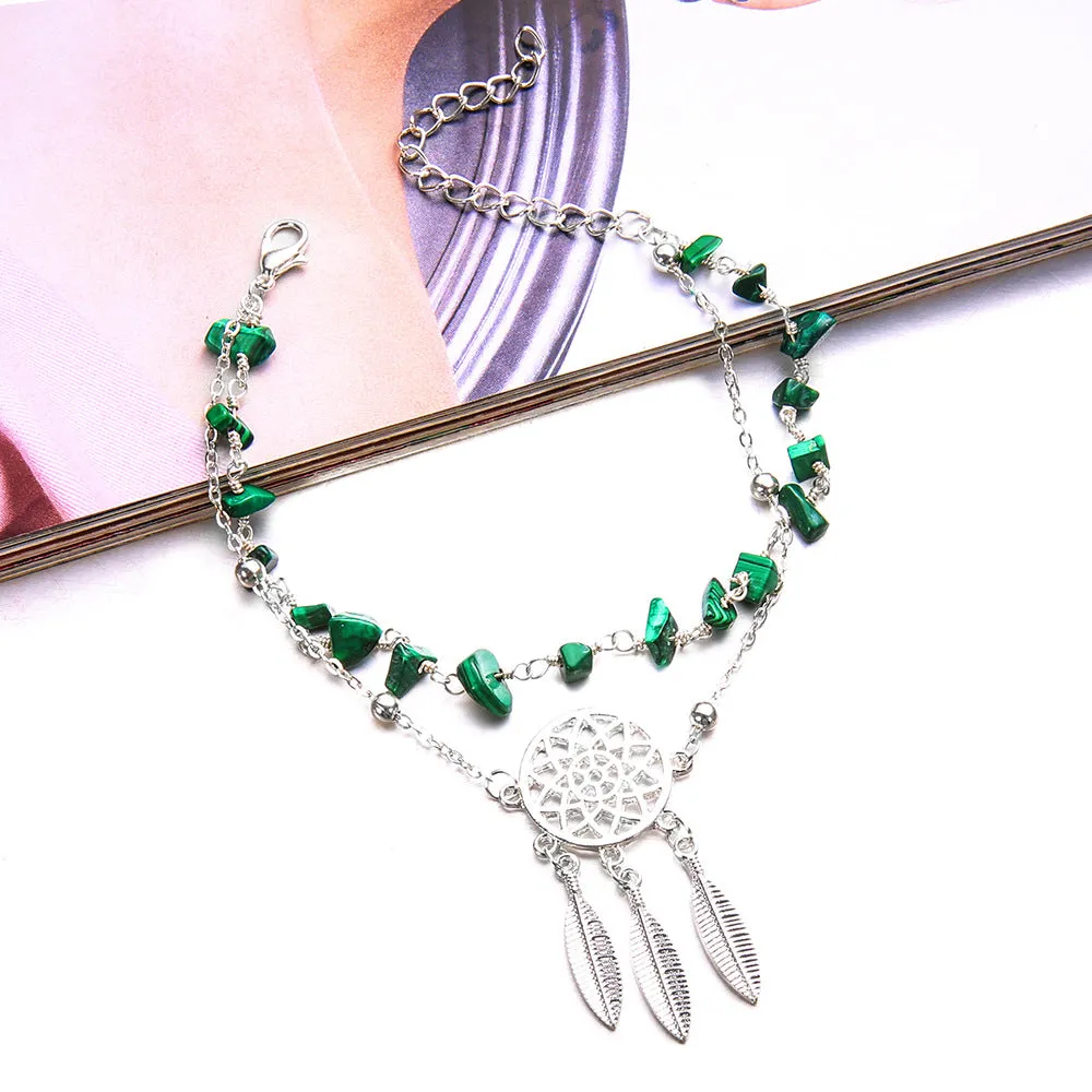 Hollow Dream Catcher Anklet