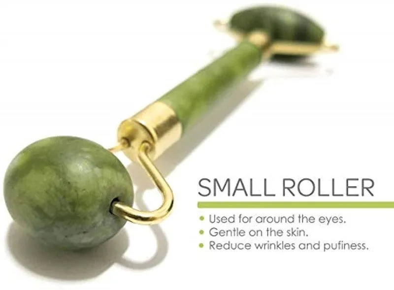 Importikaah Anti-Aging Natural Jade Facial Roller Healing Slimming Massager (Jade Roller) Cosmetics