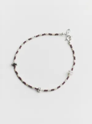 June Anklet in Purple