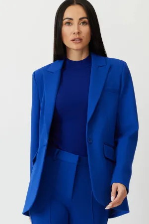 Lapis Prescott Ponte Blazer - Elegant Sustainable Fashion