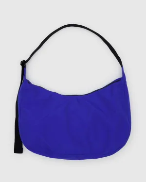 Large Nylon Crescent Bag - Lapis