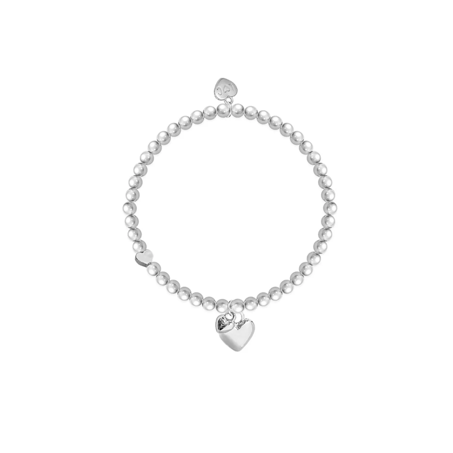 Life Charms " You Are 18" Puffed Hearts Bracelet