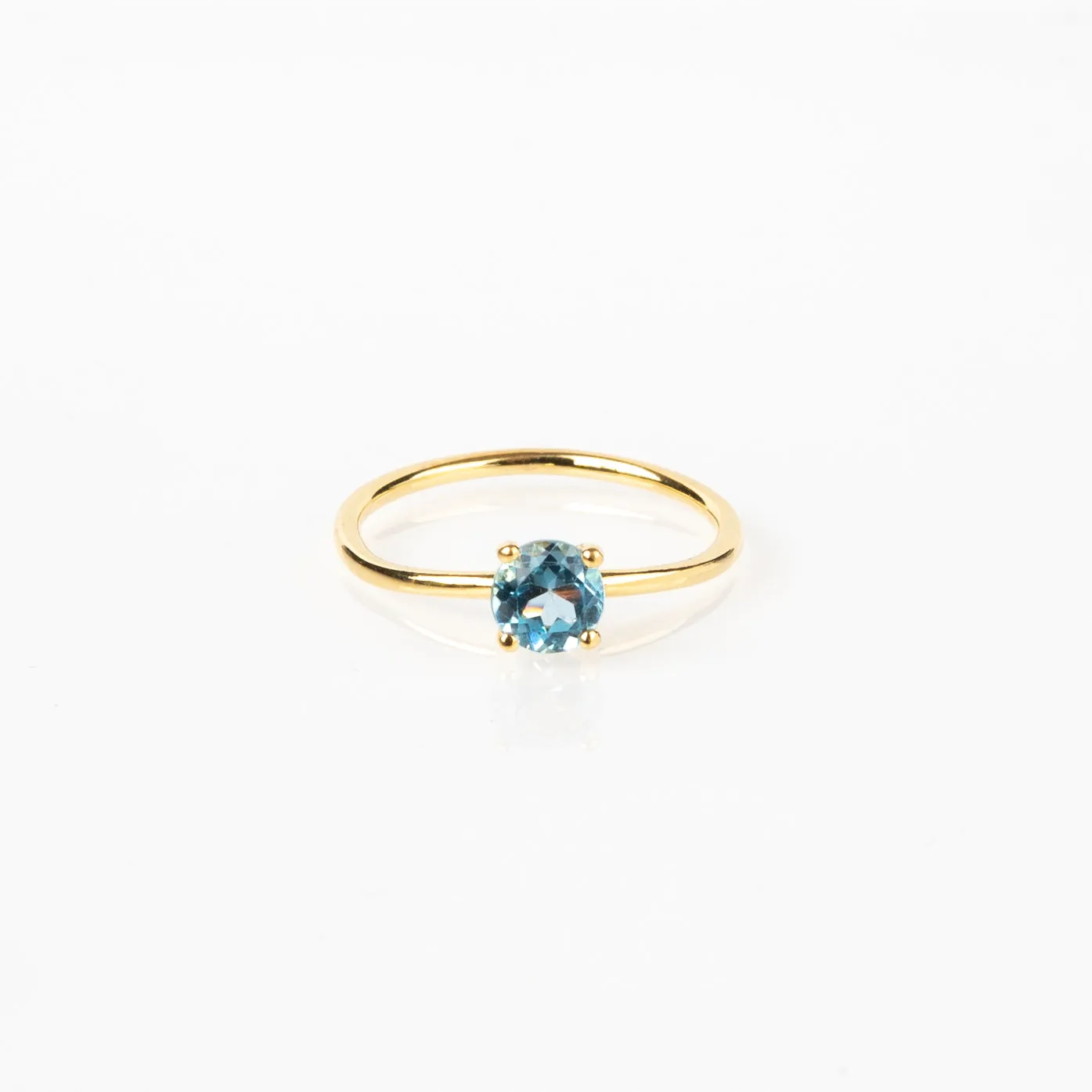 Light Blue Topaz Ring