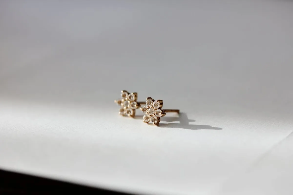 Little Gold Willow Studs