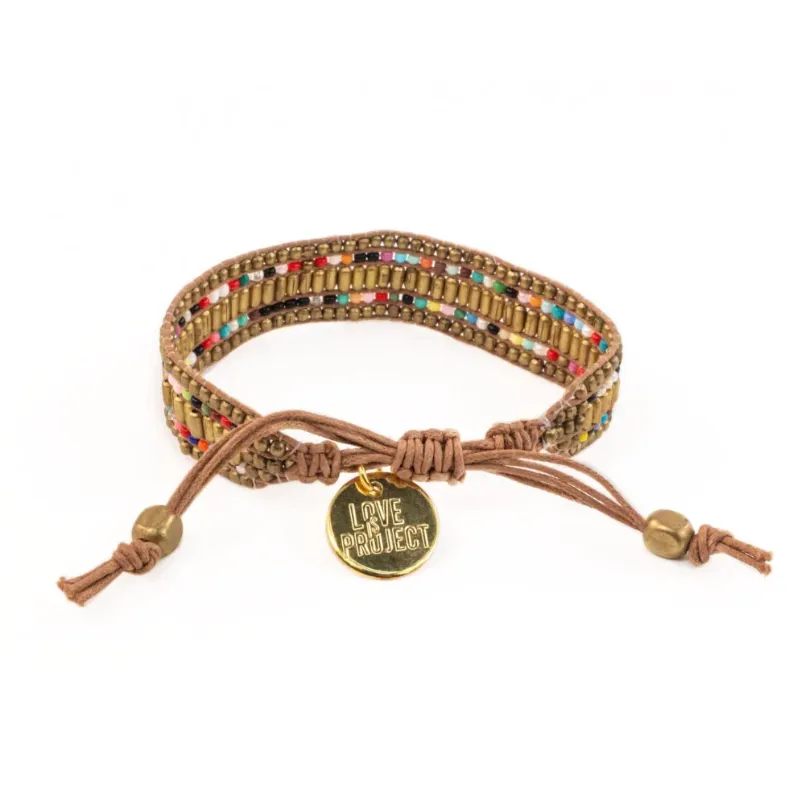 Love Is Project - Darjeeling Bracelet (Gold)