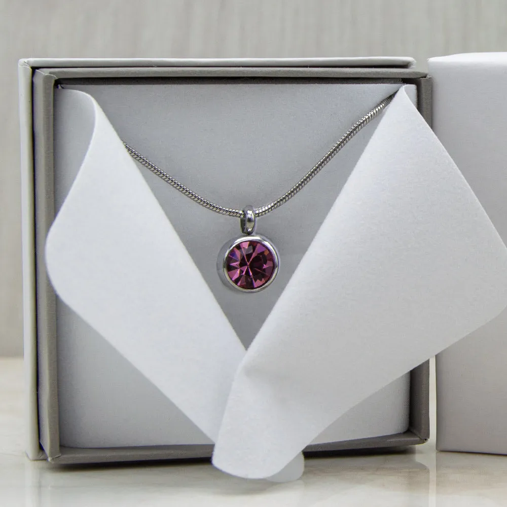 Magnetic Necklace: Birthstones