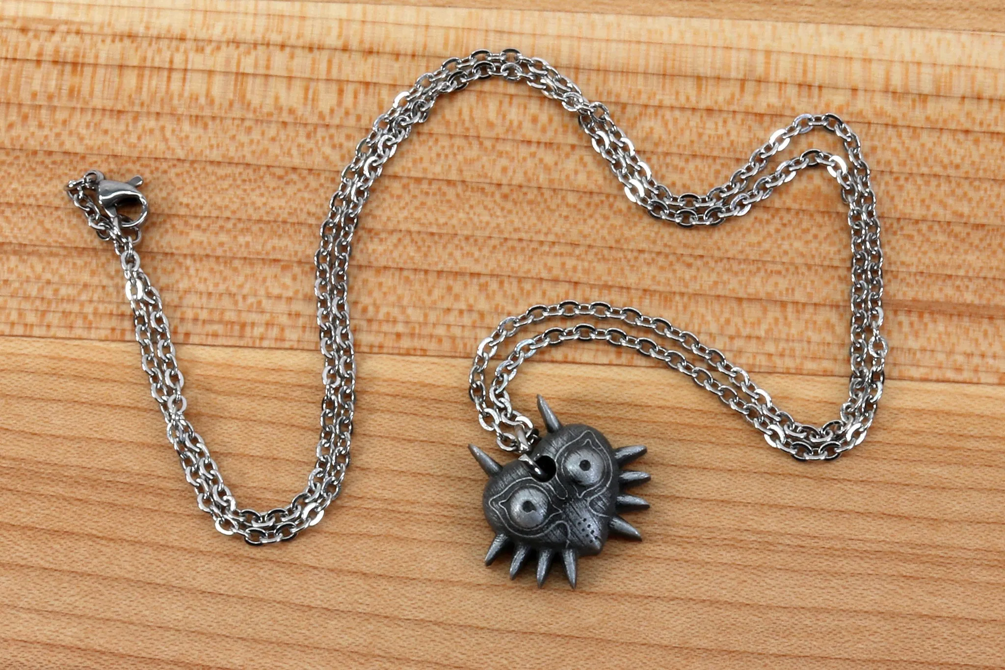 Majoras Mask Locket Necklace- Legend of Zelda