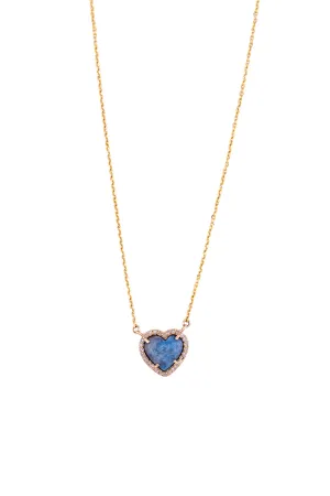 Mini 14k Lapis Heart