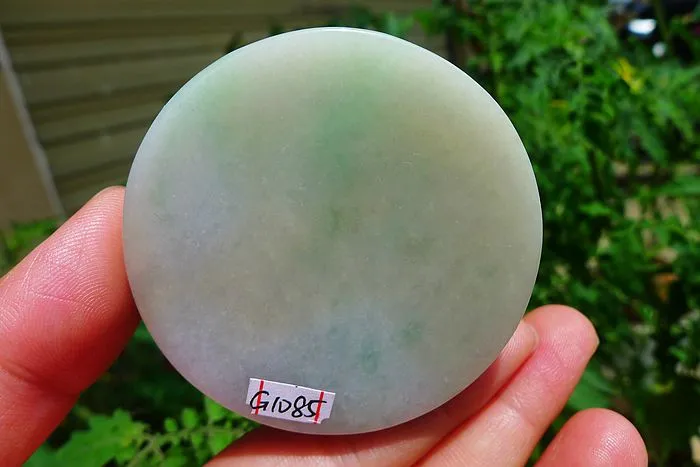 Natural Jade Rough Jadeite Raw (133g,5.5X5.5X1.6cm)