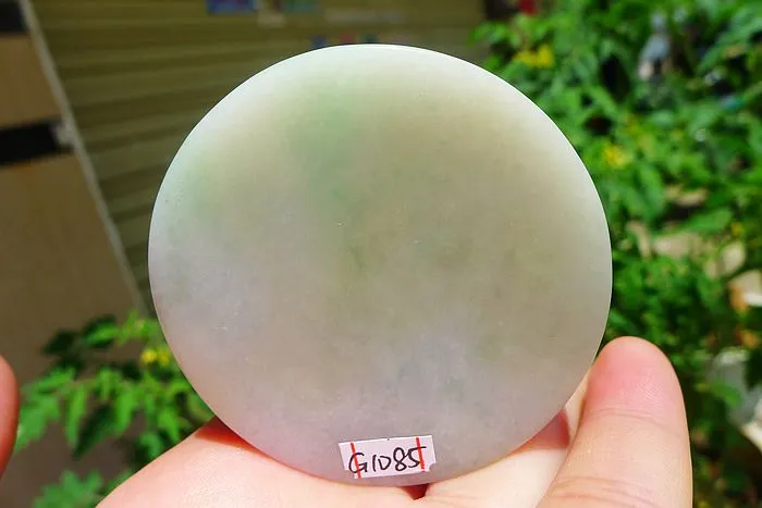 Natural Jade Rough Jadeite Raw (133g,5.5X5.5X1.6cm)