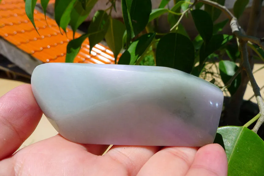 Natural Jade Rough Jadeite Raw (138g,8.6X3.4X2.1cm)