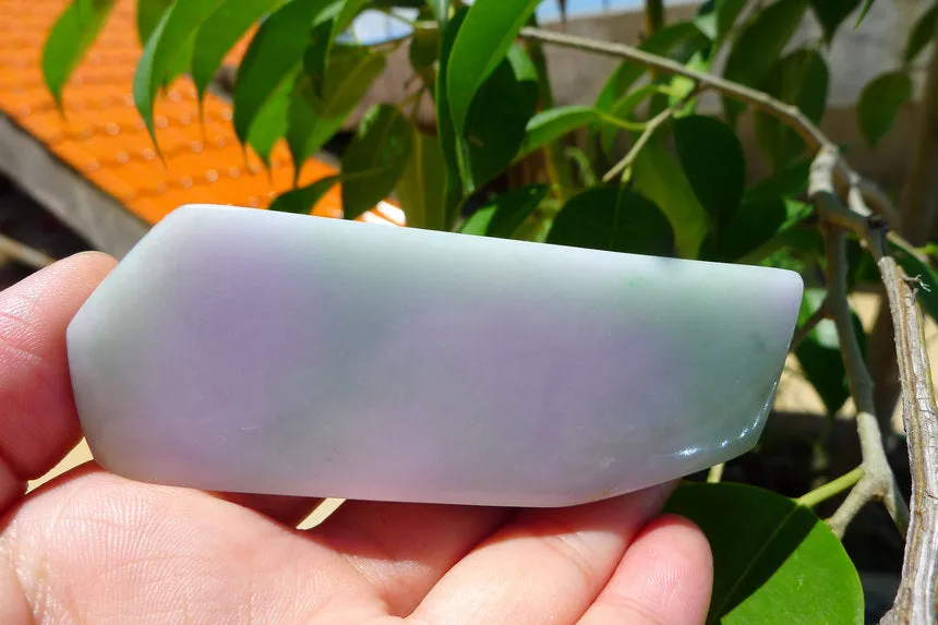 Natural Jade Rough Jadeite Raw (138g,8.6X3.4X2.1cm)