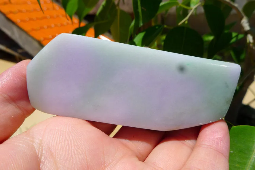 Natural Jade Rough Jadeite Raw (138g,8.6X3.4X2.1cm)