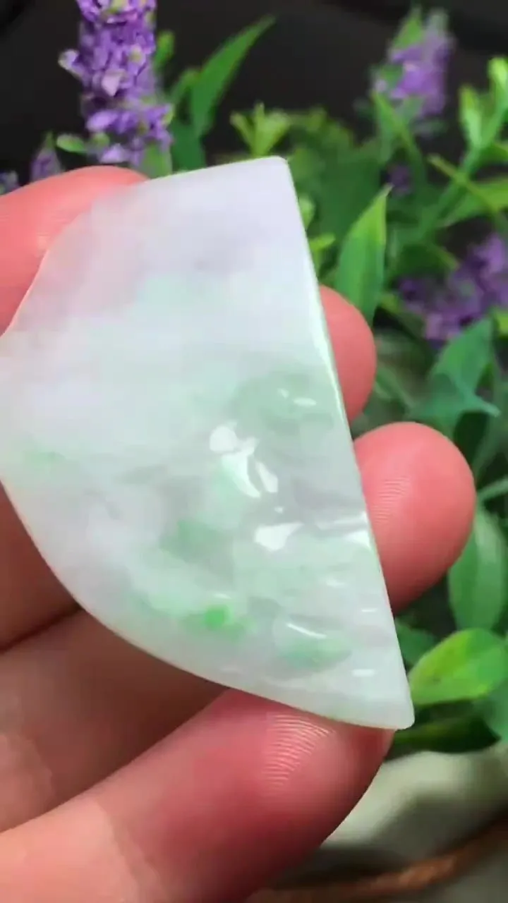 Natural Jade Rough Jadeite Raw (13g,5.1X2.9X0.6cm)-A1193