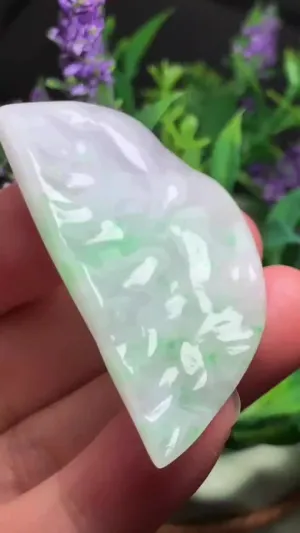 Natural Jade Rough Jadeite Raw (13g,5.1X2.9X0.6cm)-A1193