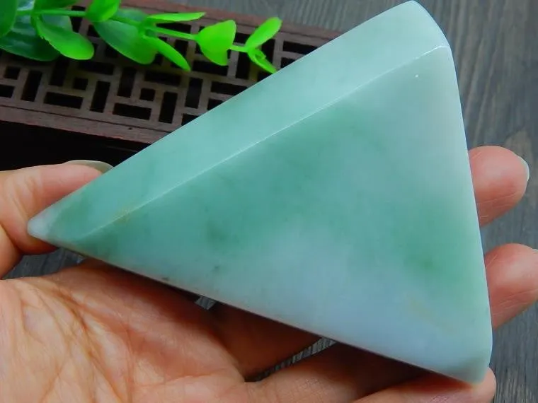 Natural Jade Rough Jadeite Raw (153g, 89X75X15.3mm)